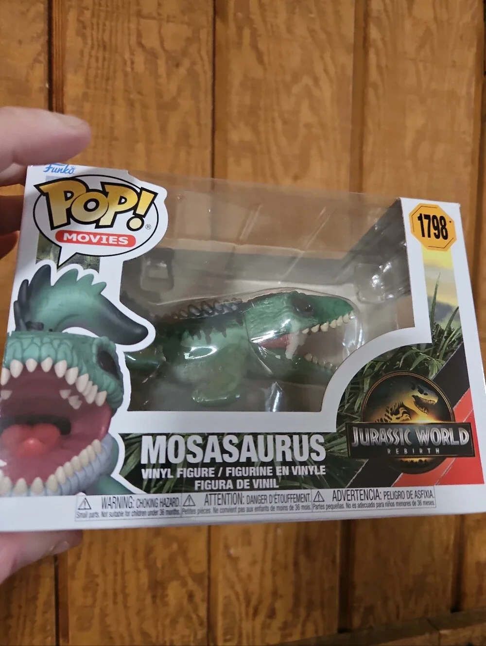 Funko Pop! Vinyl: JURASSIC WORLD Mosasaurus #1798: NEW